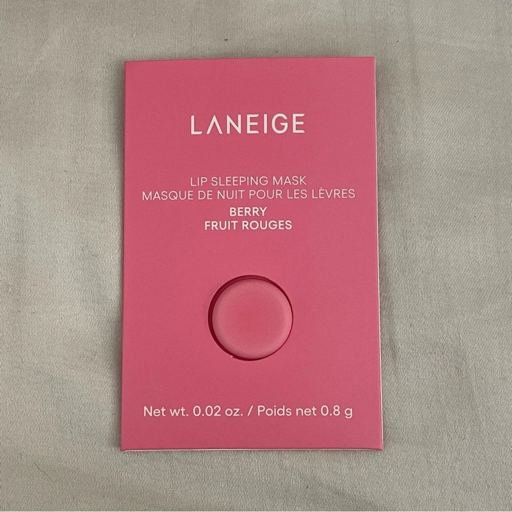 ‼️FREE‼️New‼️Laneige Lip Sleeping Mask Berry Fruit Rouges ⭐️SAMPLE⭐️ - Picture 2 of 3